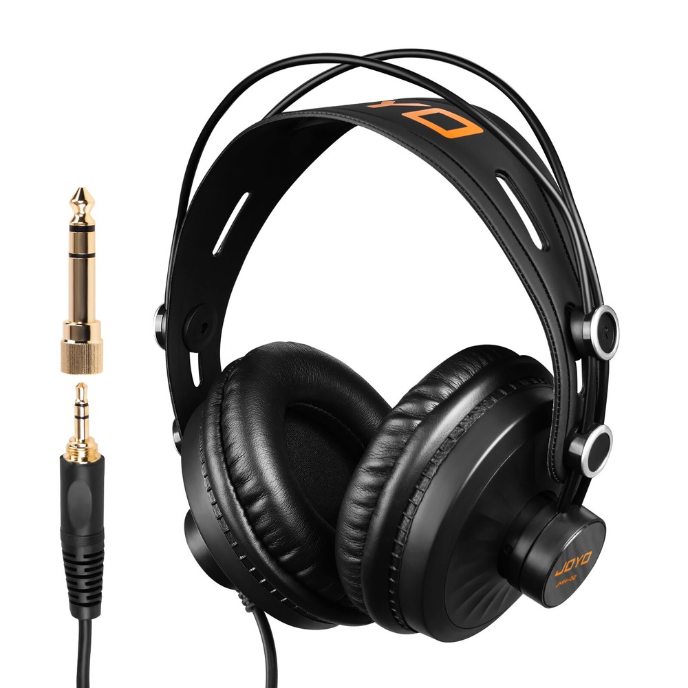 JOYO Wired Stereo Monitor Headphones Studio Headphones Over Ear Noise Canceling