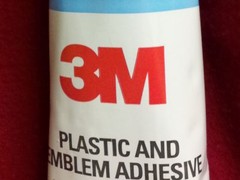 1 tube 3m 8061 Glue Security Craft Plastic Emblem Adhesive 4475 Replacement