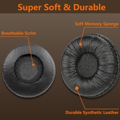 Ear Pads for Sony Headphones 70MM Earpads Replacement Ear Cushions Compatible…