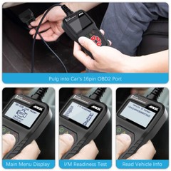 ELM327 Dongle OBD2 Code Reader Bluetooth Automotive Diagnostic Fit for Android