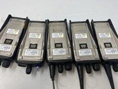 Lot Of 5,Motorola Radius CP200 AAH50RDC9AA1AN UHF Two-Way Radio ,AS Is