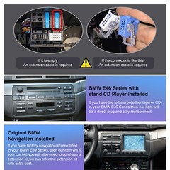 9″ Android Stereo Host For BMW E46 BMW 3 Series Coupe 1994/2004-2006 1GB + 16GB