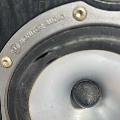 Monitor Audio Bronze BR1 Bookshelf Speakers Tested Working Unit