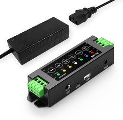 Herdio 4-Channel Bluetooth Amplifier Receiver USB AUX Audio System Device