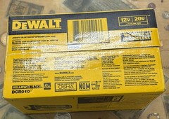 DeWALT DCR010 12V/20V MAX Jobsite Bluetooth Speaker Corded or Cordless