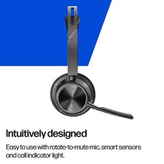 Poly Voyager Focus 2 USB-C-C Headset +USB-C/A Adapter +Charging Stand