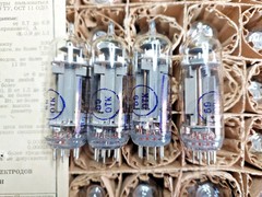 US Stock! 10x 6N23P / 6DJ8 / ECC88 / 6Н23П Same Date Vacuum Tubes NEW