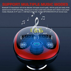 Bluetooth Car FM Transmitter MP3 Player Adapter Kit USB Charger Wireless