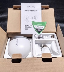Brand New Leviewlity Wireless Camera CM-01 2K. One Year Battery