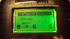General Radio 0.005 uf Type 505-K Test LAB Capacitor in Box and Legs , VINTAGE.