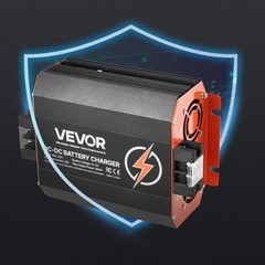 VEVOR 12V 40A DC to DC Charger Battery Charger 500W for Lead-Acid and Lithium