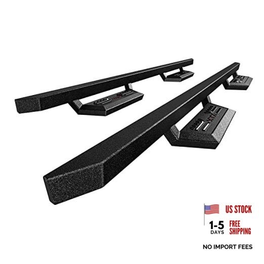 6 inches Running Boards Side Steps Fit for 2019-2023 Chevy Silverado/GMC