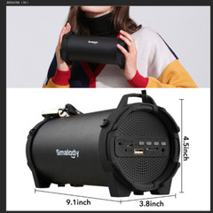 LOUD BLUETOOTH SPEAKER Portable Wireless Boombox Aux Rechargeable Bass System