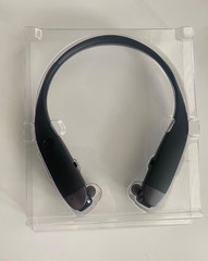 Insignia Noise-Reduction Wireless Bluetooth Behind-the-Neck Headphones – Black