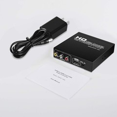 HDMI to RCA Converter Splitter with Power Adapter
