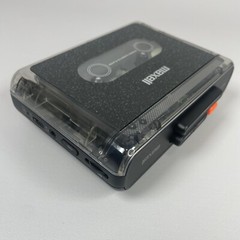 maxell MXCP-P100 Portable Cassette Player Bluetooth Black MXCP-P100BK From Japan
