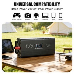 Pure Sine Wave 10000Watt Power Inverter DC 12v to AC 110V-120V for Solar Systems