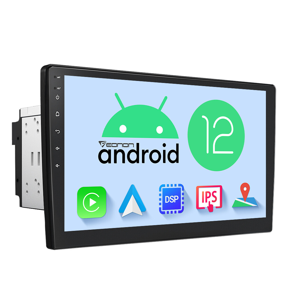 Android 12 Double 2Din 10.1″ IPS Car Stereo Radio GPS Navigation CarPlay USB RDS