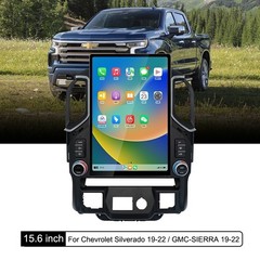 For Chevrolet Silverado GMC Sierra 2019-2022 Vertical Screen 2K 15.6″ GPS radio