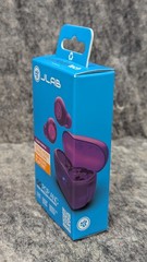 JLab Go Pop ANC True Wireless Bluetooth Earbuds Transparent/Clear Purple 🔥New🔥