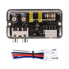 Speaker Level Converter Adapter Car Stereo Speaker Output To RCA Output