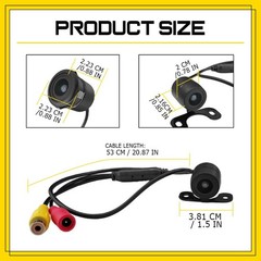 Mount Bracket Car Backup Reverse Camera Rear View Parking Plate License System
