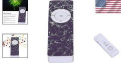 Compact MP3 Player with HiFi Sound and 64GB Memory Card Support – Travel Ready