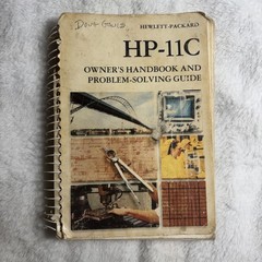 HP 11C Vintage Calculator Bundle PASSED INTERNAL DIAGNOSTICS w/ Manual And Case