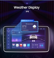 8G+128GB 10.1″ 8Core Android 14 1 Din Car Stereo Radio Carplay DSP GPS Navi Wifi