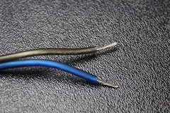 12 GAUGE BLUE GREY SPEAKER WIRE PER 10 FT AWG CABLE POWER GROUND STRANDED CAR