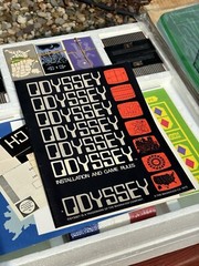 RARE Magnavox Odyssey Home Video Game Console 1972 Second Run In Box Untested