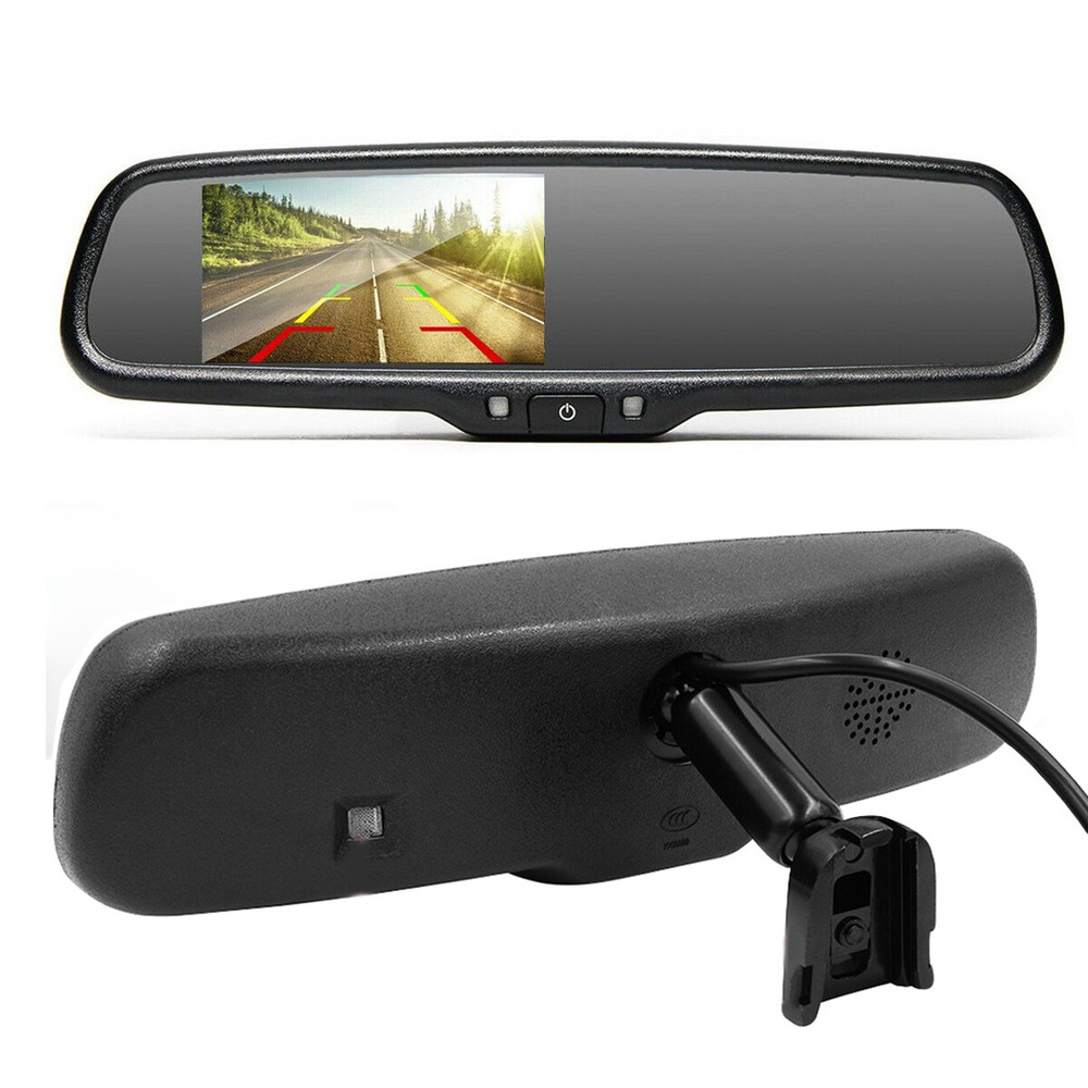 4.3″ Car Rear View Mirror Monitor Backup Camera Parking Reverse OEM No1 Bracket