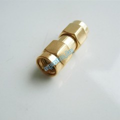 1Pcs SMA male to SMA male plug in series RF coaxial adapter connector Wifi