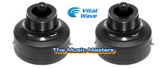 Pair Screw-On Piezo Super TWEETER Horn Driver Speaker Replacement 18TPI KSN1142A