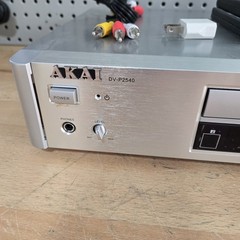 AKAI *DV-P2540* Region2 DVD Player with SCART output NO Remote Rare Player Works