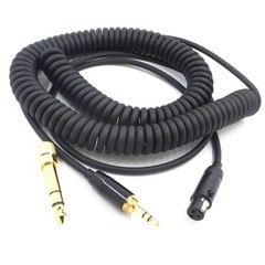 3-Pin XLR F to 3.5mm/6.5mm Earphone Cable For AKG K141 K171 K175 K181 K240 Q701