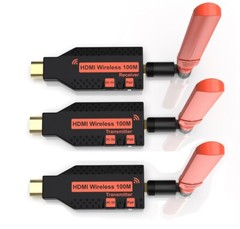 150m Wireless HDMI Extender 1 PC To 2 TV Display Video Transmitter and Receiver
