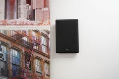 2 Rockville RockSlim Black Home Theater 5.25″ 240w Easy Wall Mount Slim Speakers