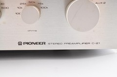 Pioneer C-21 Stereo Pre-Amplifier WK1005998 With Transformer Working In Stock