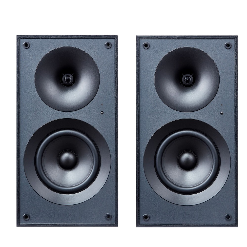 Uimoso Powered Studio Monitor Speakers with 25W Output,Bluetooth&Coaxial Stereo