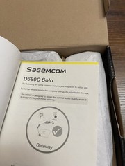BRAND NEW IN THE BOX SAGEMCOM DIGITAL CORDLESS PHONE 6.0 MODEL D680C