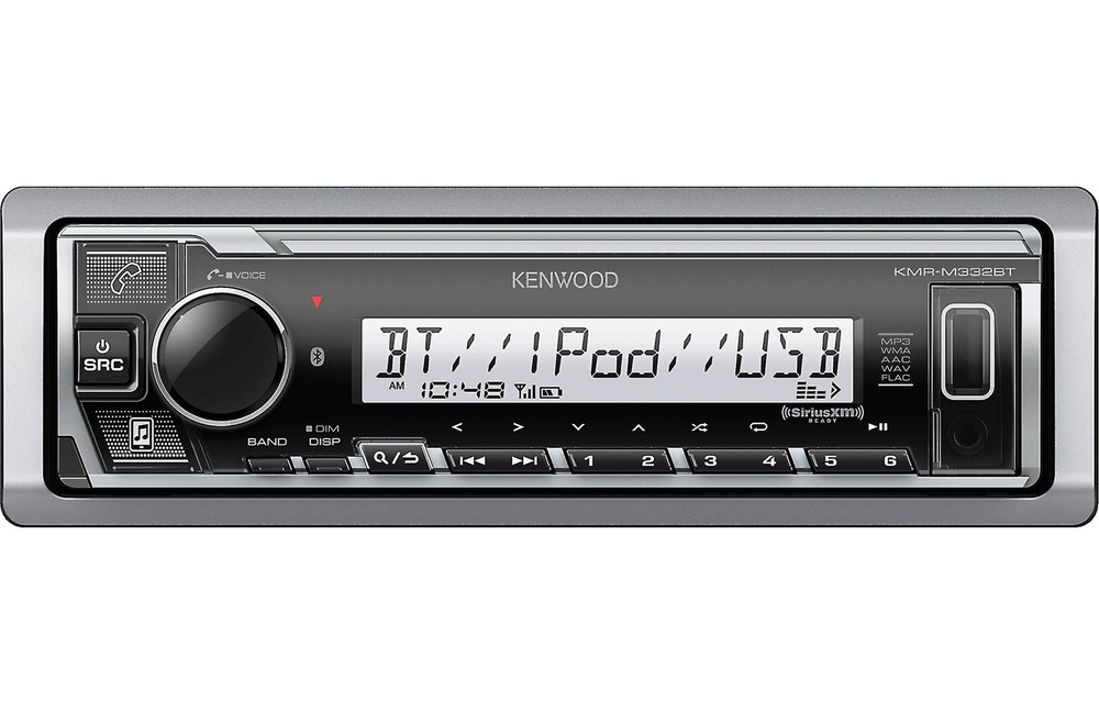 Kenwood KMR-M332BT Marine Bluetooth Digital Media Receiver