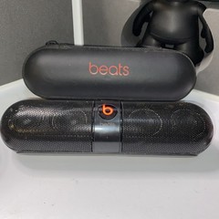 Beats Pill 1.0 Portable Bluetooth Black Speaker Dude Stand Holder Case OEM Cords