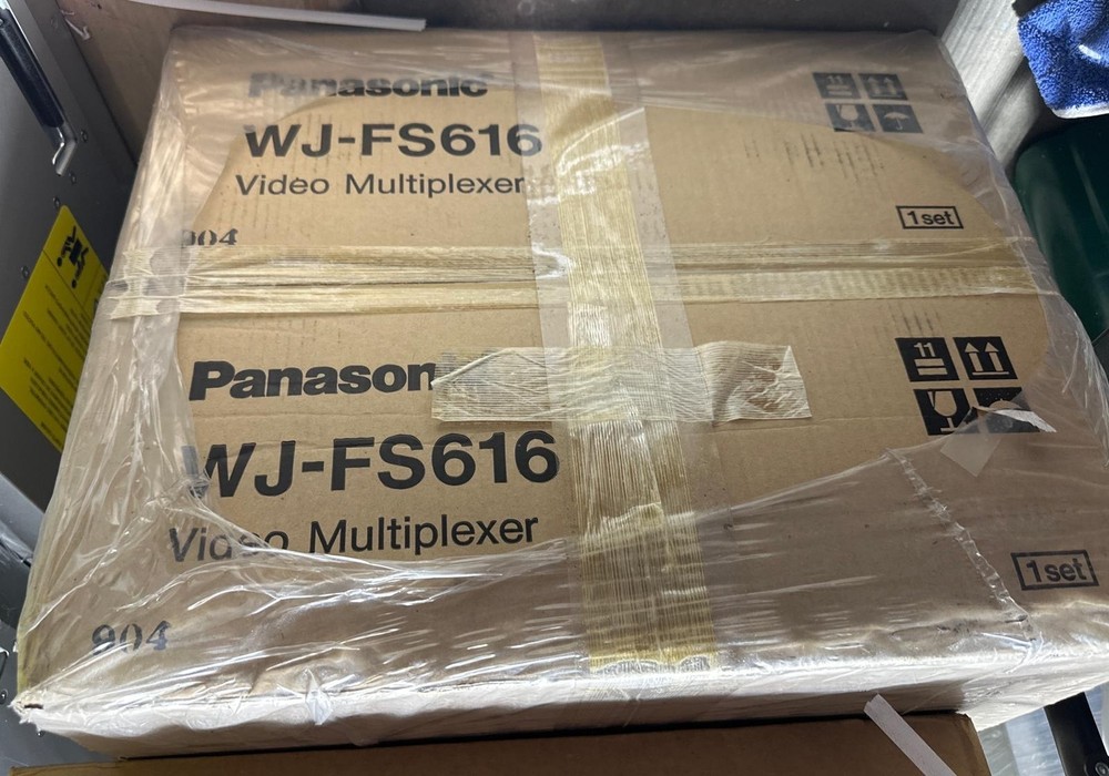 PANASONIC WJ-FS616C VIDEO MULTIPLEXER. BRAND NEW!