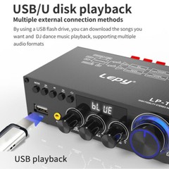 ‌High-Fidelity 2.1CH Amplifier: 108dB SNR & Lossless Music Playback‌