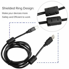 6ft USB 2.0 Type A to Type B Cable for Rode NT-USB Condenser Microphone Studio