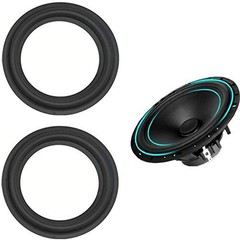 2pcs 10 inch 10″ Speaker Foam Surround Kit, 250mm Perforated Rubber Edge Ring…