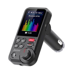 Wireless Car Bluetooth FM Transmitter Aux USB Charger Hands-Free Call Display