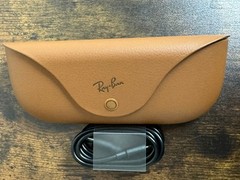 Ray-Ban Meta Wayfarer RW4008 601/71 53mm AI Glasses Shiny Black