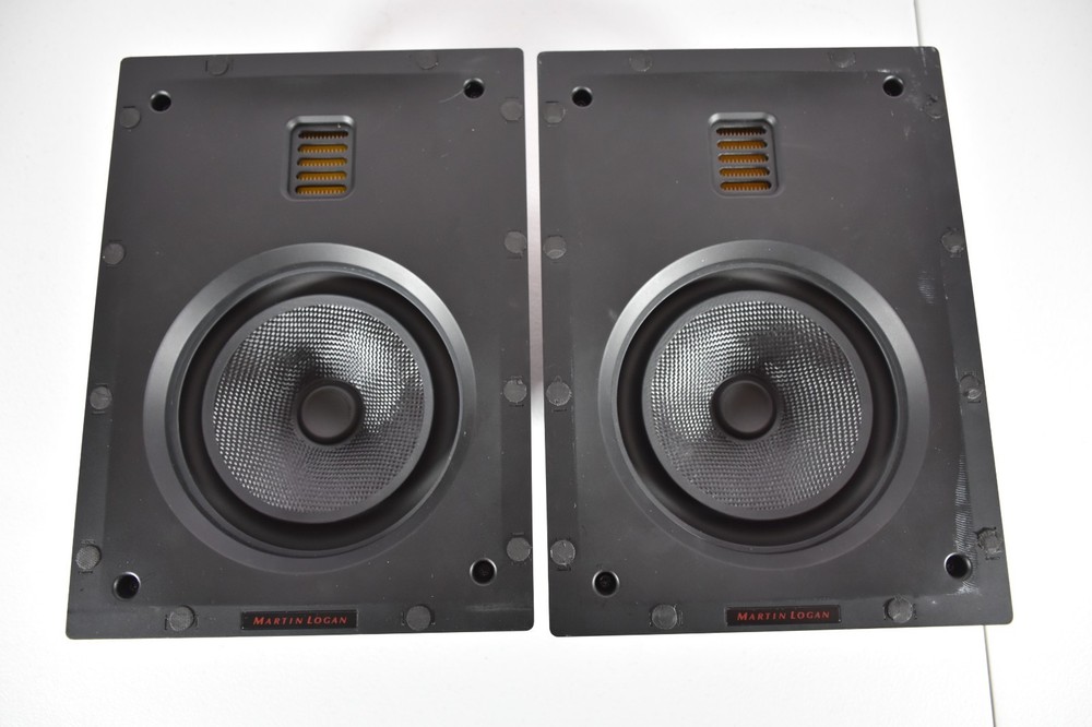MartinLogan Motion MW6 In-Wall Speakers Folded Motion Tweeter – Pair – READ